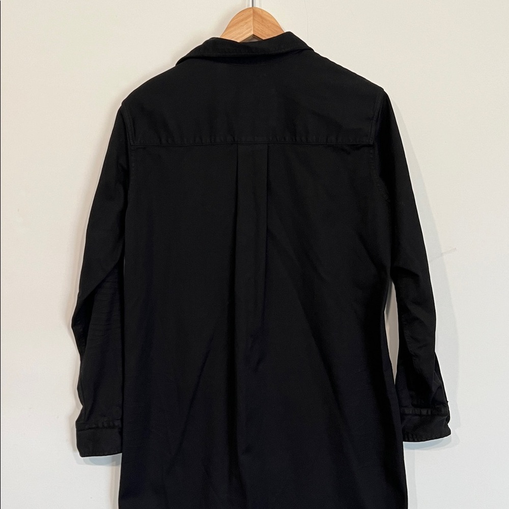 Frank & Eileen Rory Maxi Shirt Dress Famous Denim in Black Size XS - Picture 14 of 16